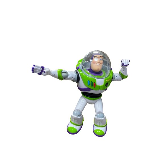 Disney Toy Story Buzz Lightyear Action Figure Toy 14" collectible SKU 9070 - Picture 1 of 10